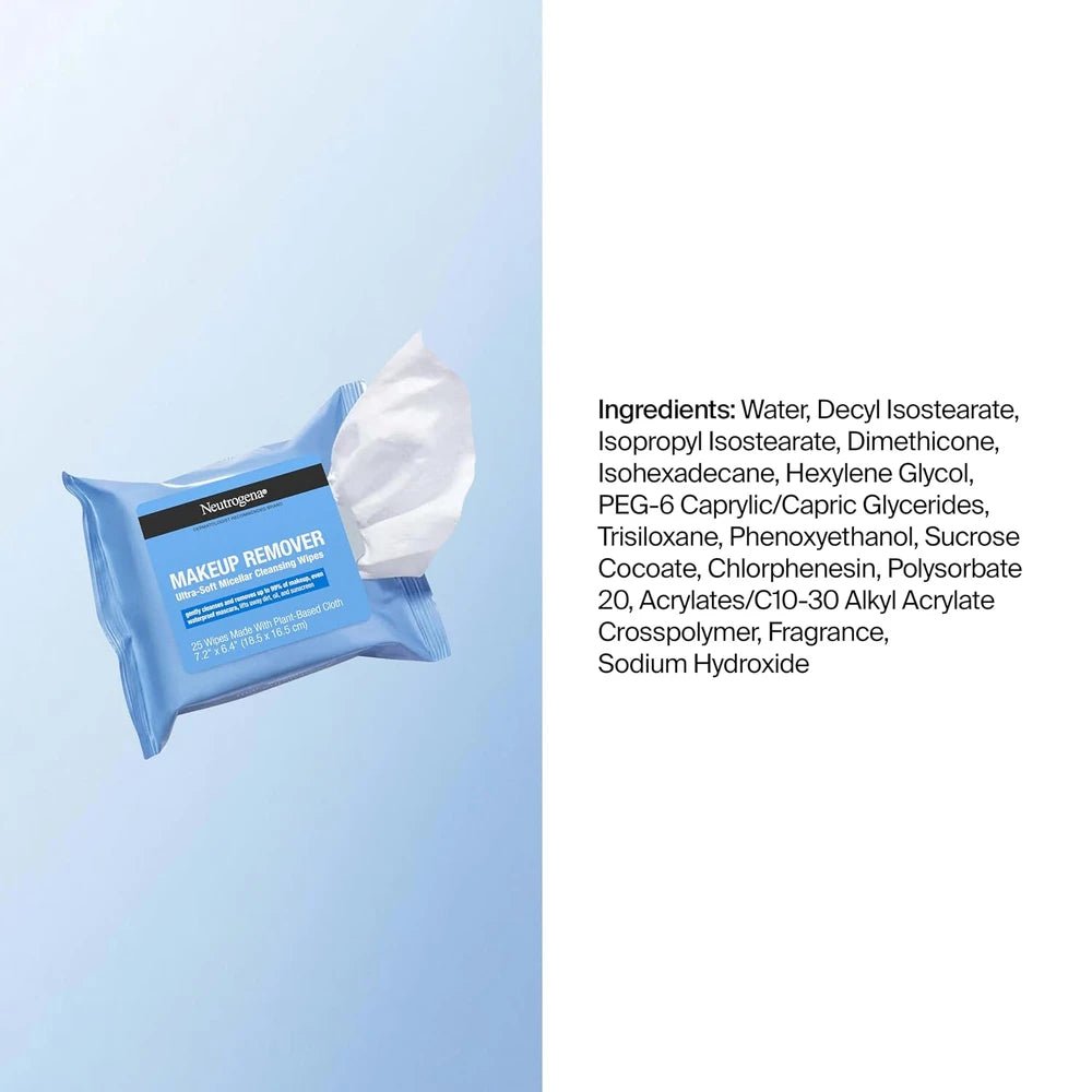 Neutrogena Micellar Makeup Remover Wipes