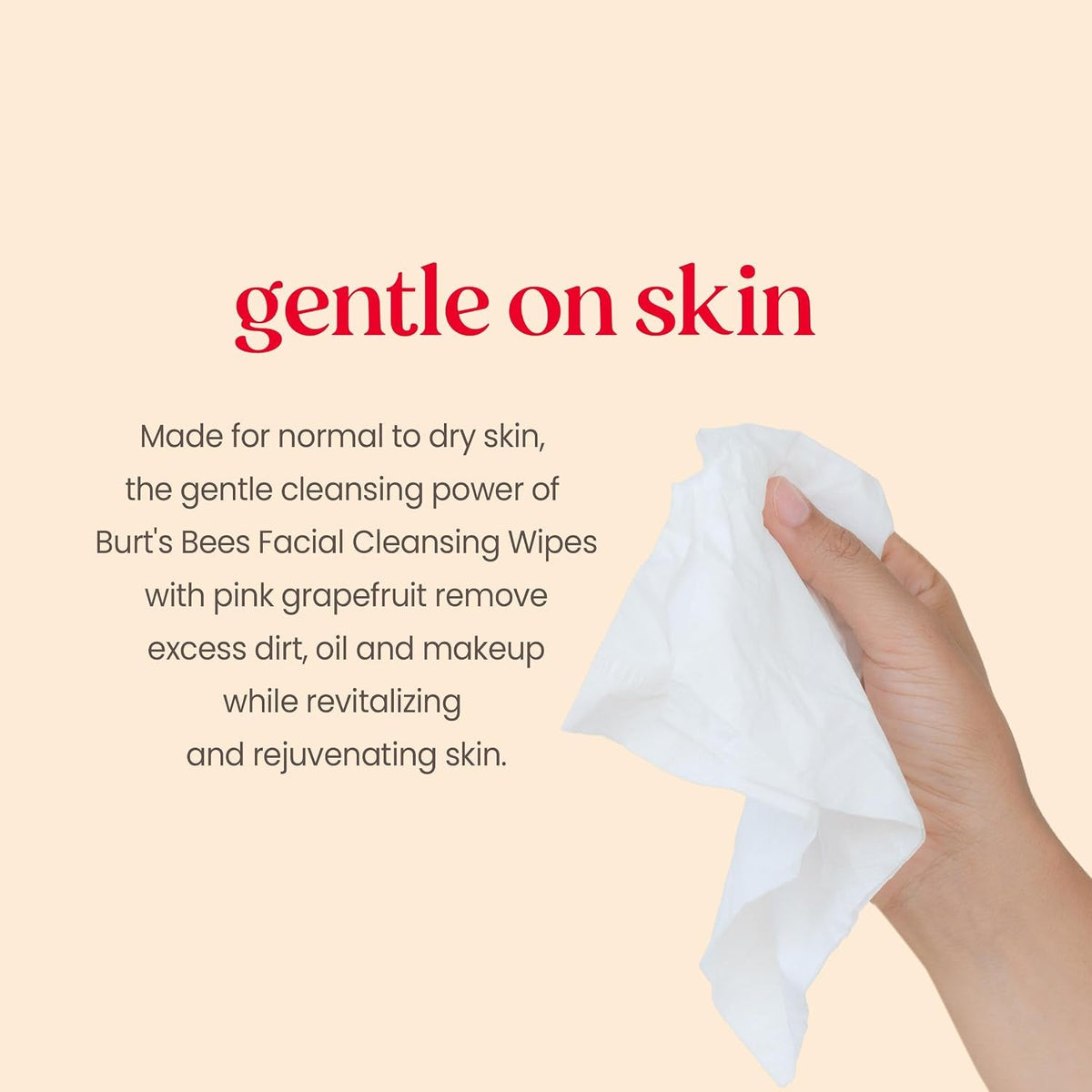 ink Grapefruit Face Wipes, for All Skin Types, Hydrating Makeup Remover & Facial Cleansing Towelettes - Bloomrest