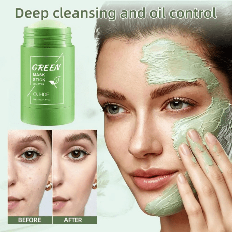 Volcanic Mud Green Tea Clay Mask Stick - Martha