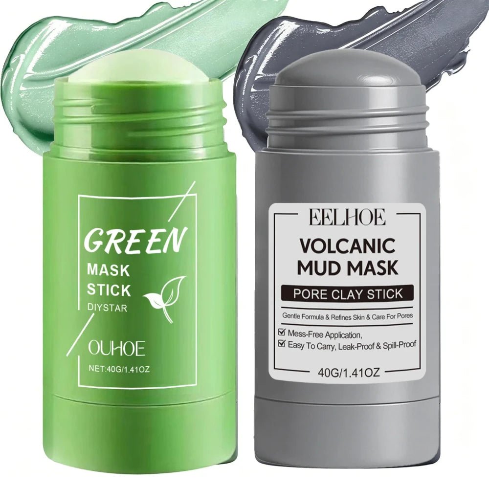 Volcanic Mud Green Tea Clay Mask Stick