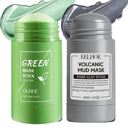 Volcanic Mud Green Tea Clay Mask Stick