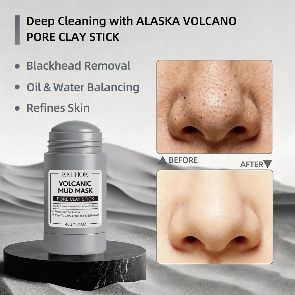 Volcanic Mud Green Tea Clay Mask Stick