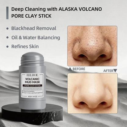 Volcanic Mud Green Tea Clay Mask Stick