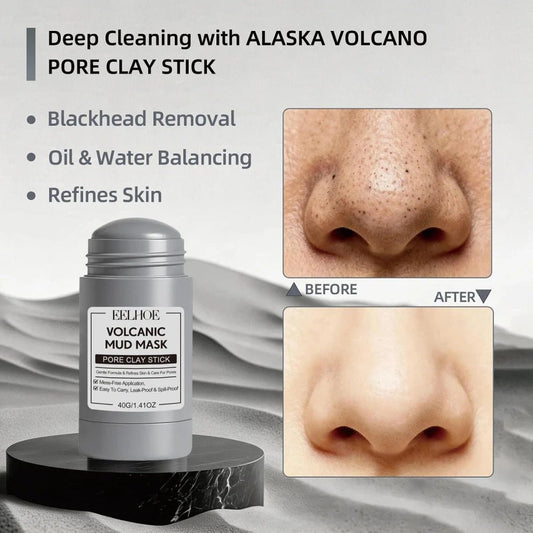 Volcanic Mud Green Tea Clay Mask Stick