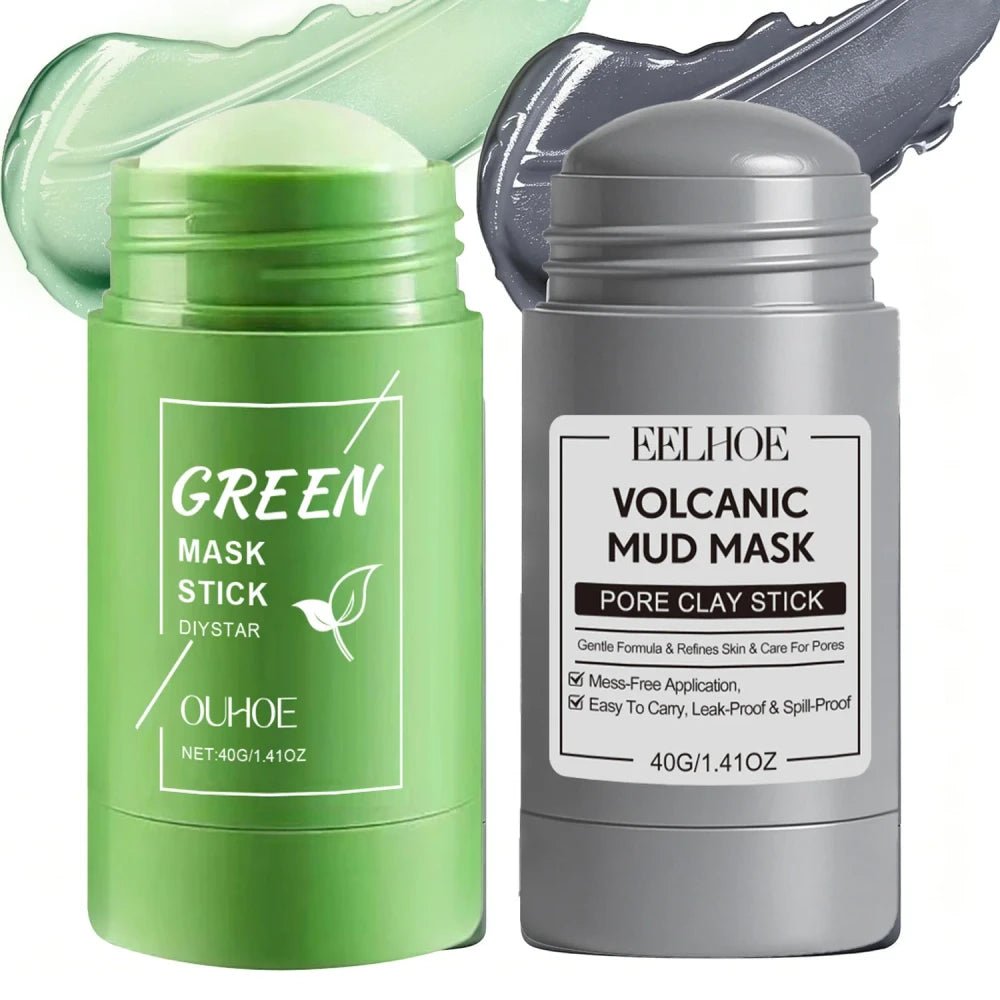 Volcanic Mud Green Tea Clay Mask Stick
