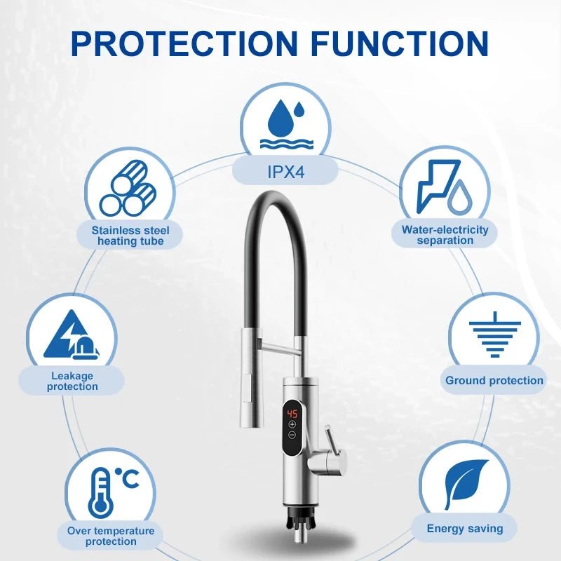 Instant Heating Kitchen Faucet
