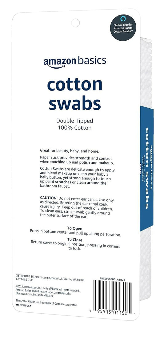 Cotton Swabs For Personal Hygiene
