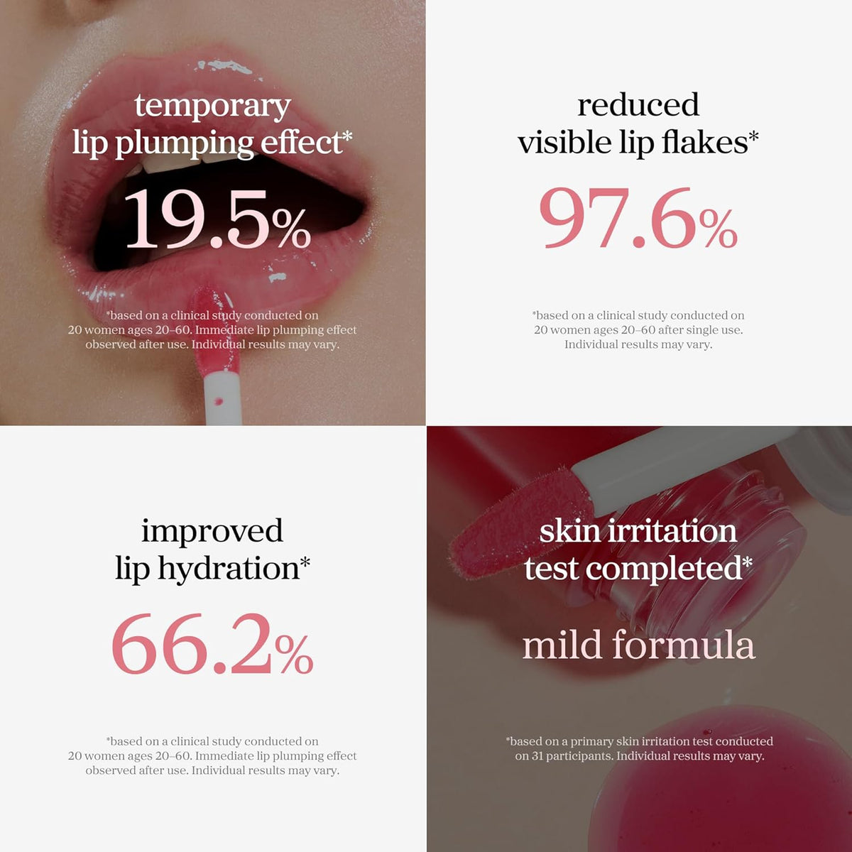 Korean Lip Oil - Applecherry - Plumping & Hydrating Tinted Lip Gloss