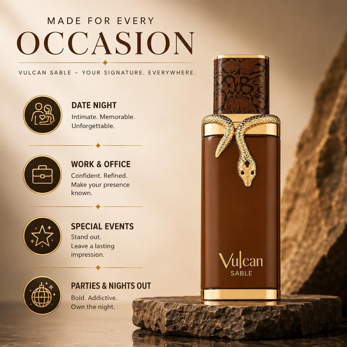 French Avenue Vulcan Sable EDP 100Ml