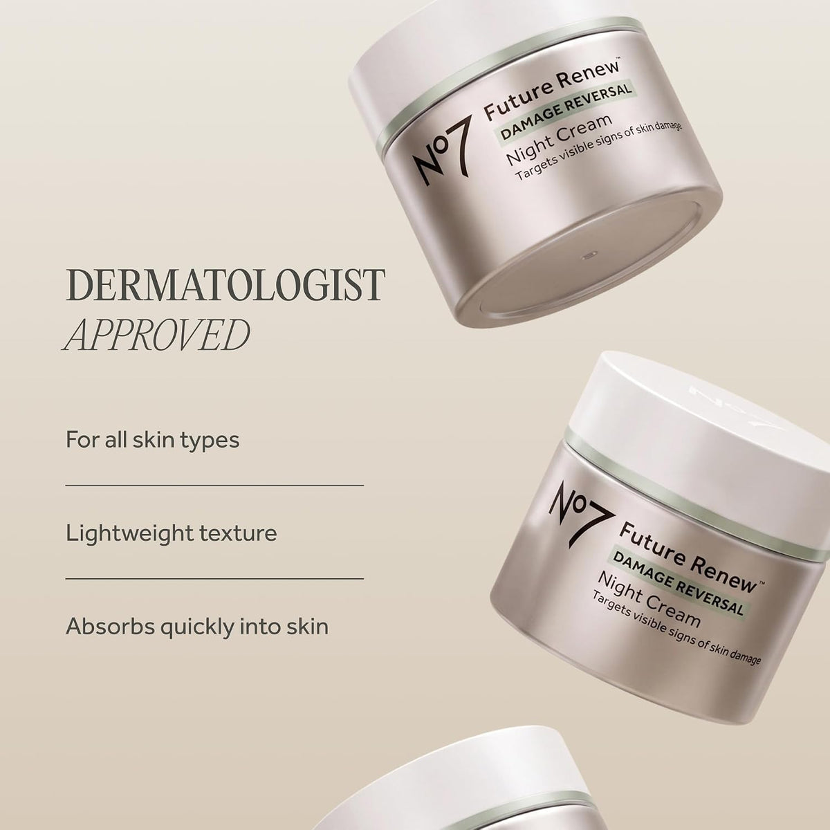 Future Renew Damage Reversal Night Cream, 1.69 Oz