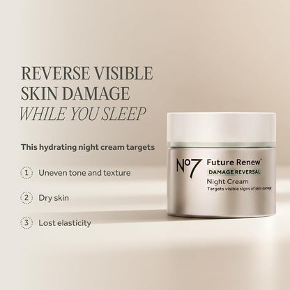 Future Renew Damage Reversal Night Cream, 1.69 Oz